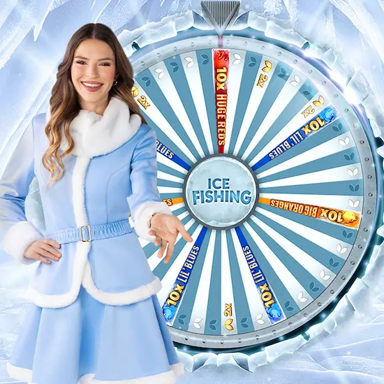 ice fishing logo